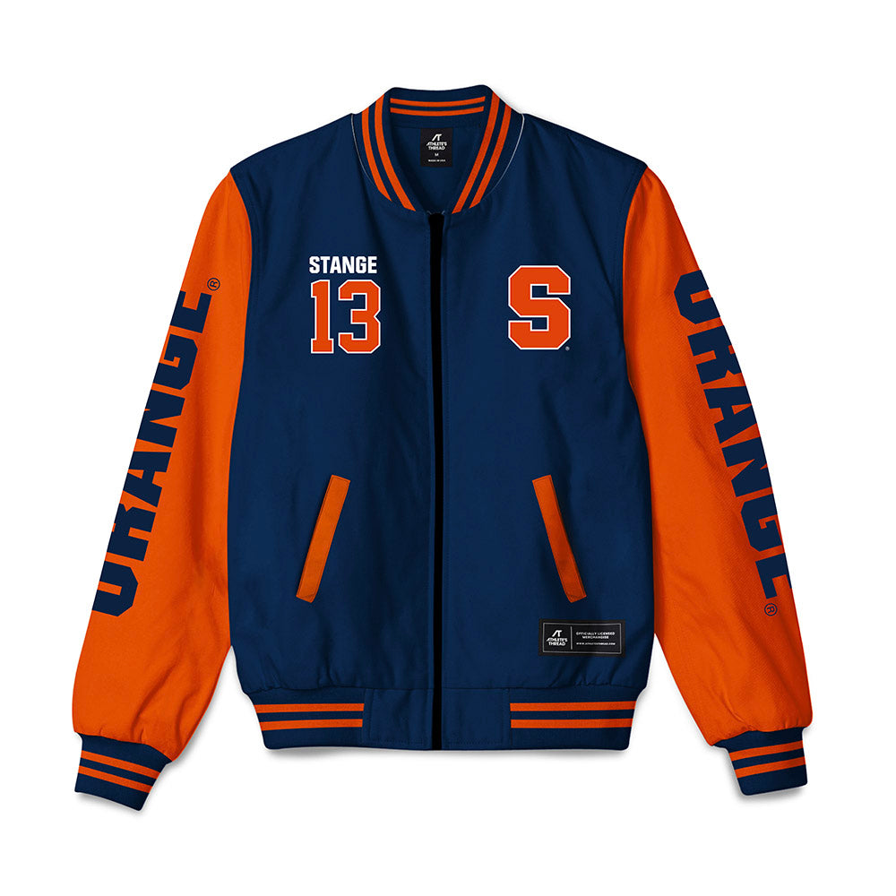Syracuse - NCAA Women's Field Hockey : Liz-Elaine Stange - Bomber Jacket-0