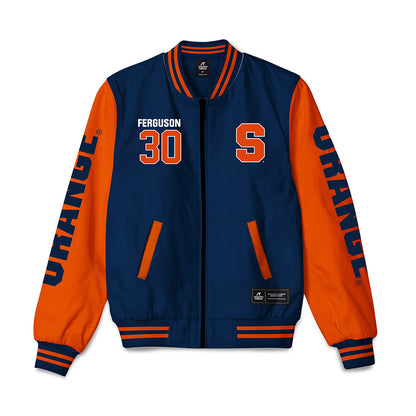 Syracuse - NCAA Men's Lacrosse : Brayden Ferguson - Bomber Jacket-0
