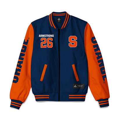 Syracuse - NCAA Women's Ice Hockey : Peyton Armstrong - Bomber Jacket-0