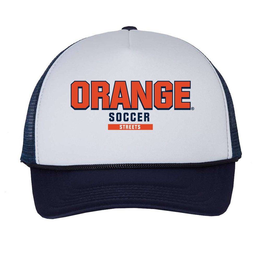 Syracuse - NCAA Women's Soccer : Emery Streets - Trucker Hat-0