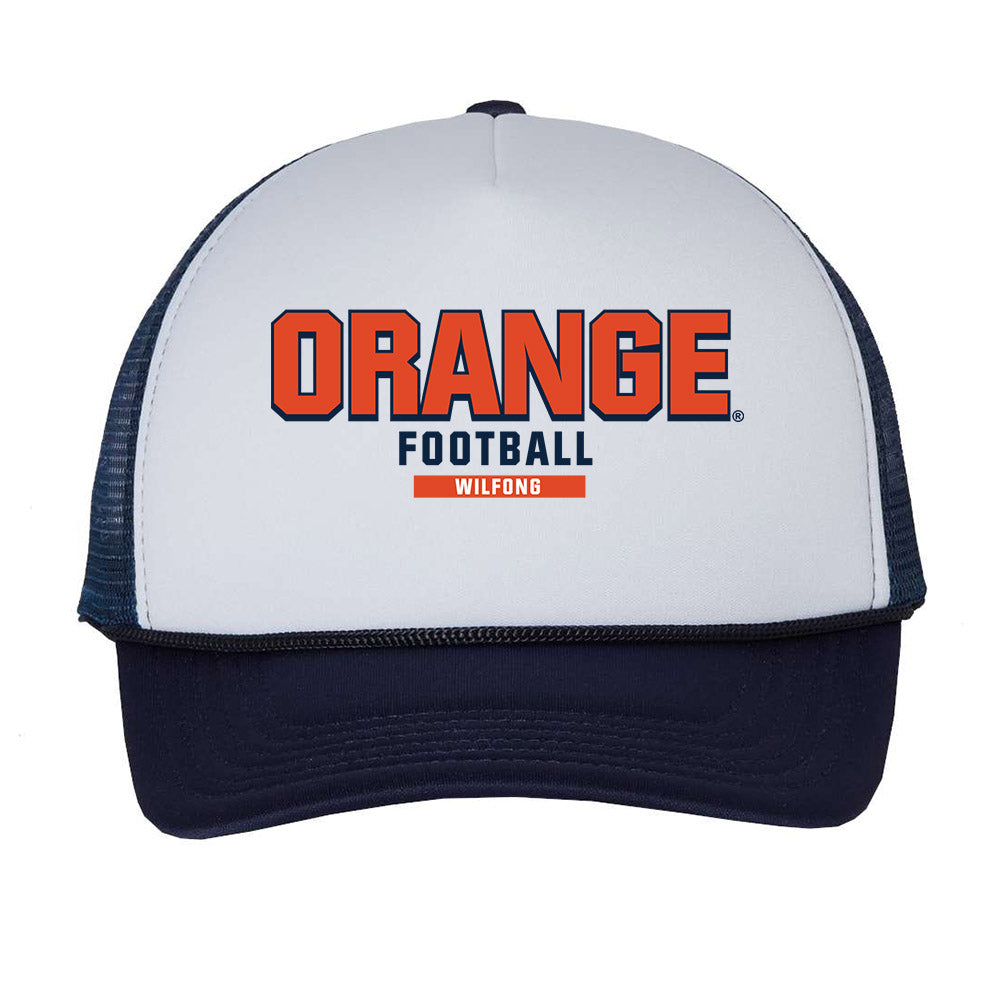 Syracuse - NCAA Football : Terrell Wilfong - Trucker Hat-0