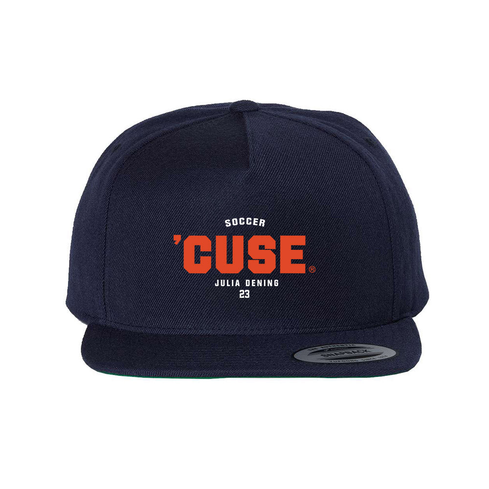 Syracuse - NCAA Women's Soccer : Julia Dening - Snapback Hat