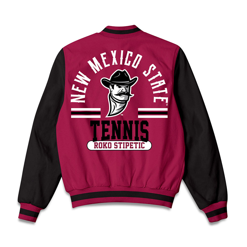 NMSU - NCAA Men's Tennis : Roko Stipetic - Bomber Jacket