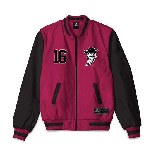 NMSU - NCAA Women's Soccer : Zoey Gist - Bomber Jacket-0