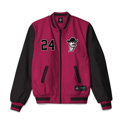NMSU - NCAA Women's Soccer : Daniela Portillo - Bomber Jacket-0