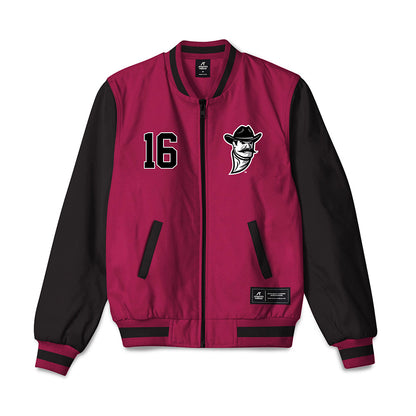 NMSU - NCAA Women's Soccer : Zoey Gist - Bomber Jacket-0