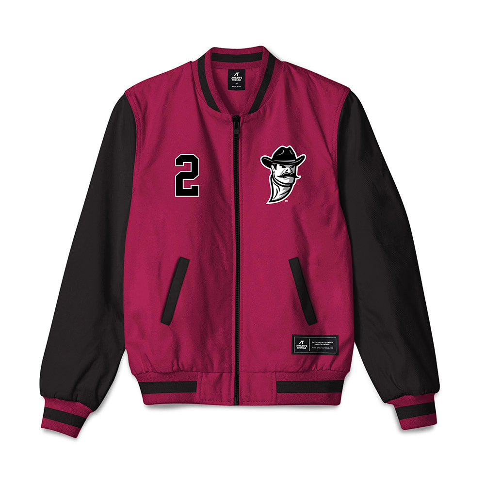 NMSU - NCAA Football : Javon Gillespie - Bomber Jacket-0
