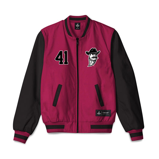 NMSU - NCAA Football : Braydyn Sage - Bomber Jacket-0