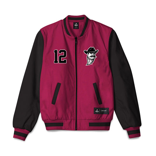 NMSU - NCAA Softball : Violet Redondo - Bomber Jacket-0