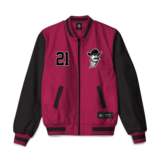 NMSU - NCAA Women's Volleyball : Lilliana Saldivar - Bomber Jacket-0