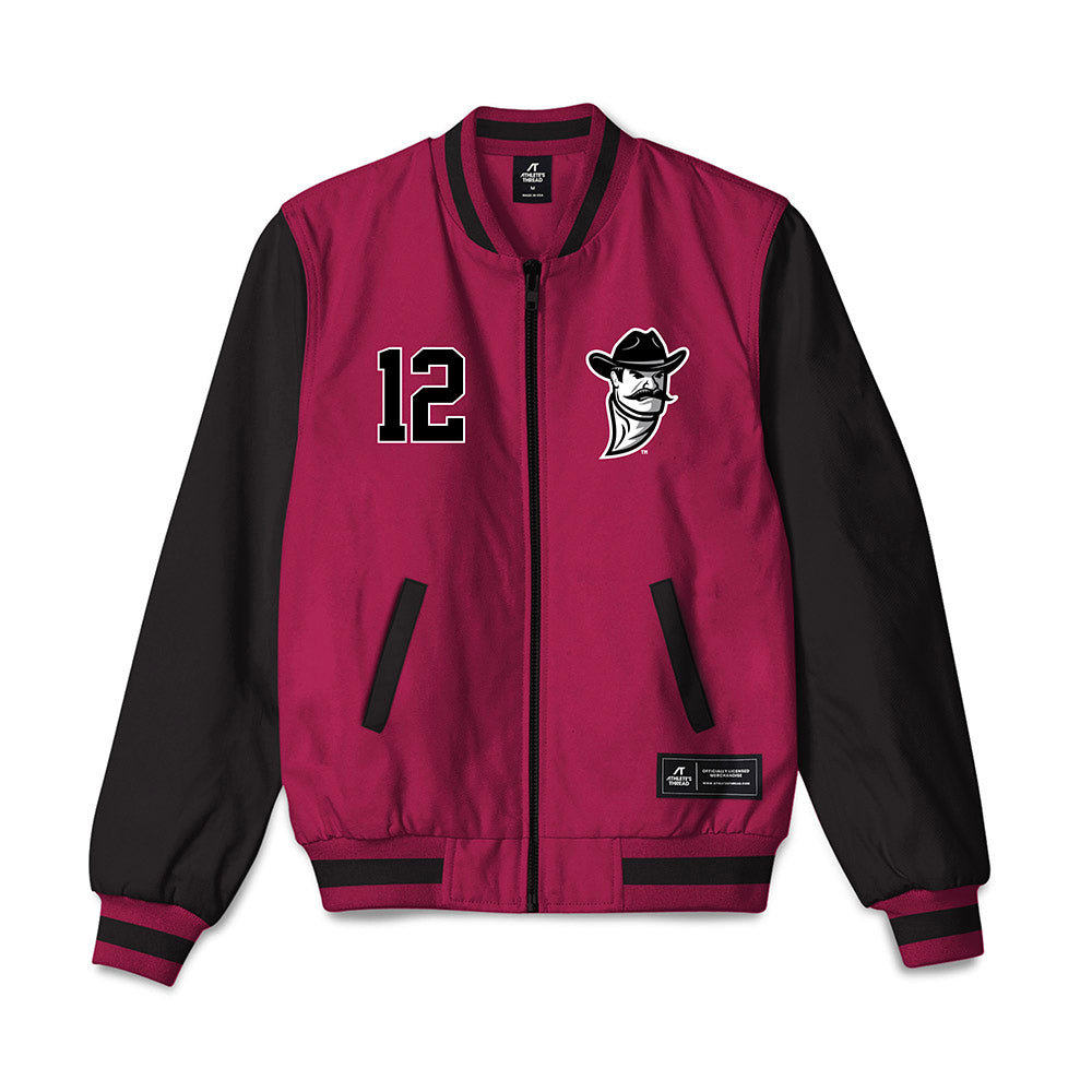 NMSU - NCAA Football : Tory Gethers - Bomber Jacket-0