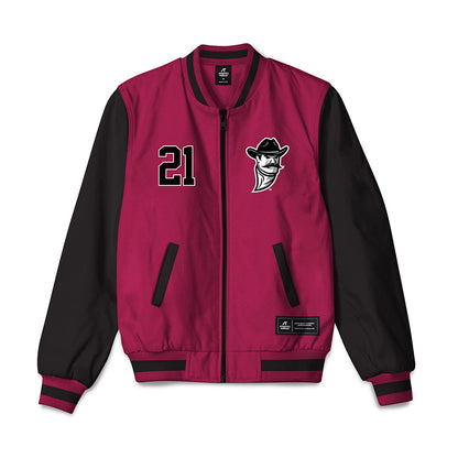 NMSU - NCAA Football : Isaiah Rudison - Bomber Jacket-0