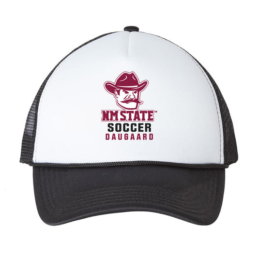 NMSU - NCAA Women's Soccer : Filucca Daugaard - Trucker Hat-0