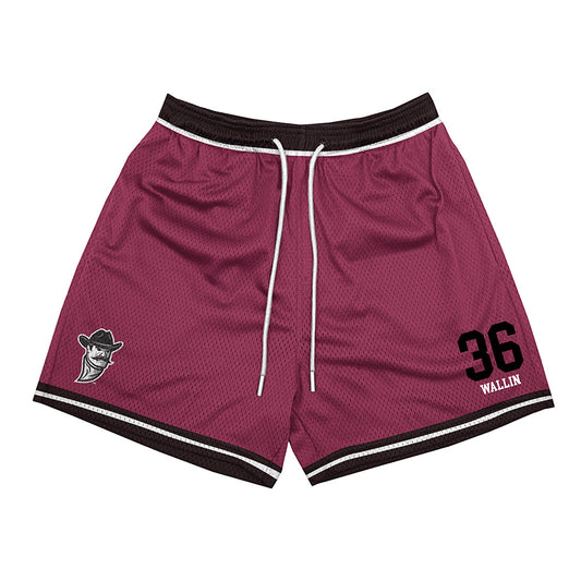 NMSU - NCAA Football : Nathan Wallin - Shorts-0
