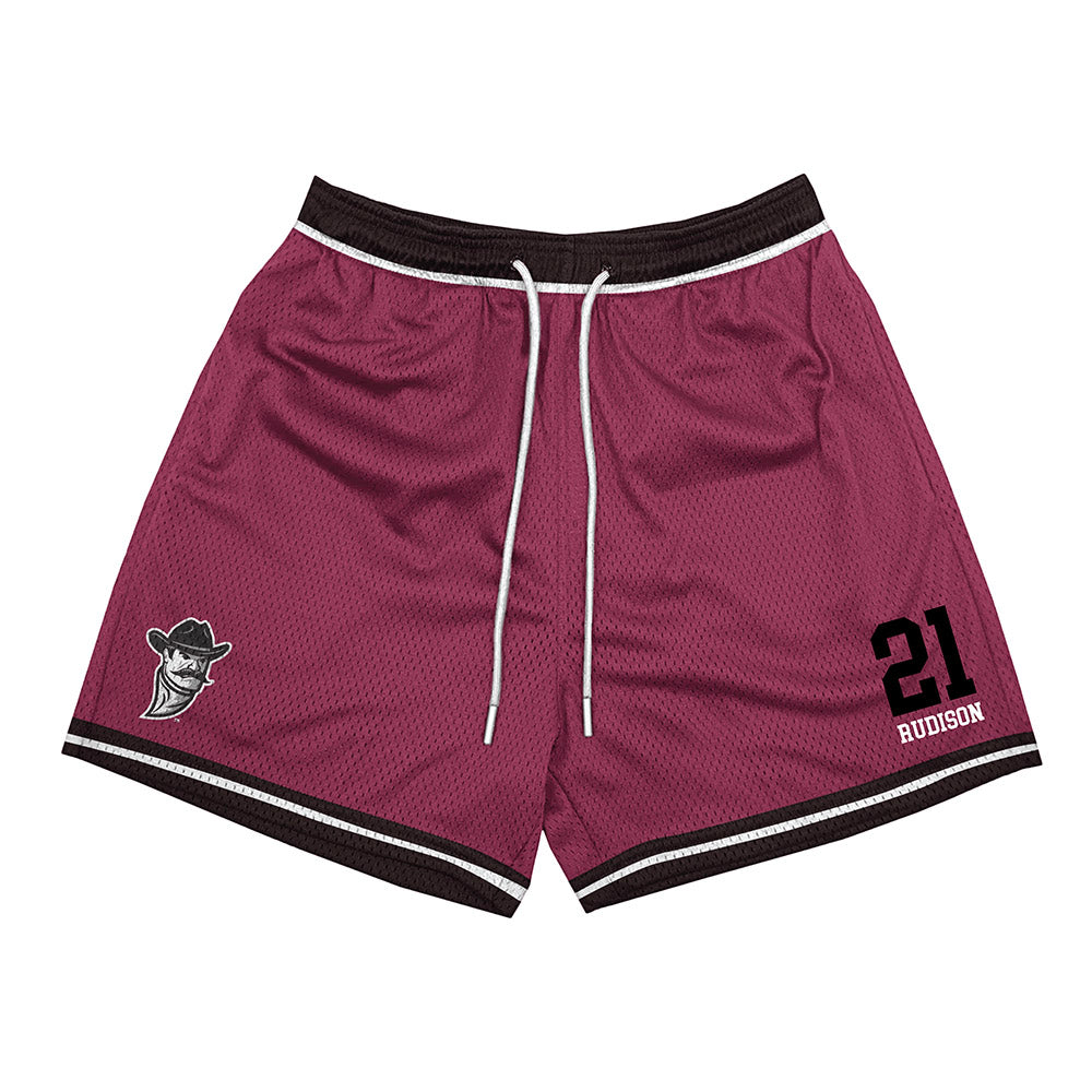 NMSU - NCAA Football : Isaiah Rudison - Shorts-0