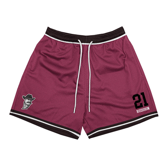 NMSU - NCAA Football : Isaiah Rudison - Shorts-0