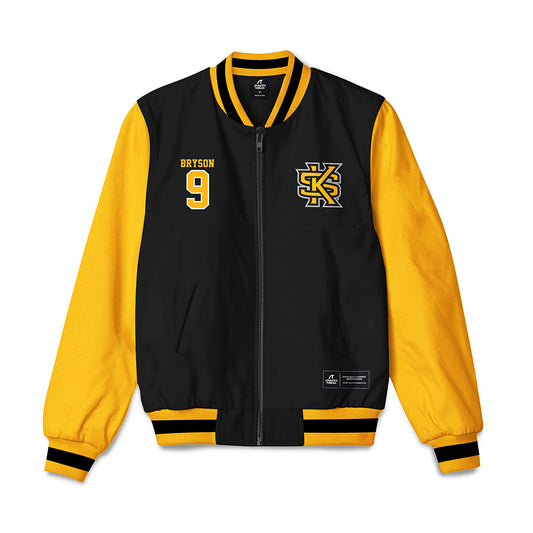 Kennesaw - NCAA Football : Davis Bryson - Bomber Jacket-0
