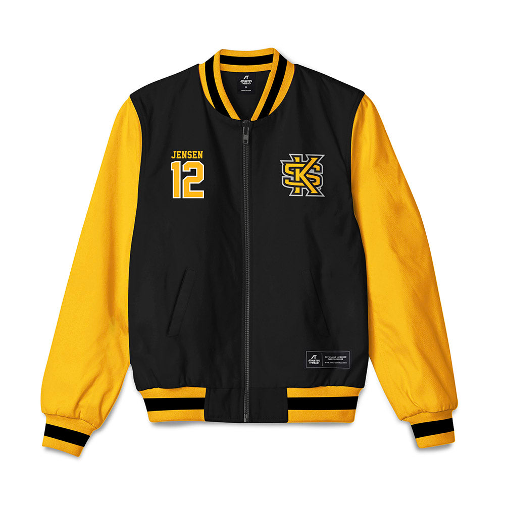 Kennesaw - NCAA Women's Soccer : Mai Jensen - Bomber Jacket-0