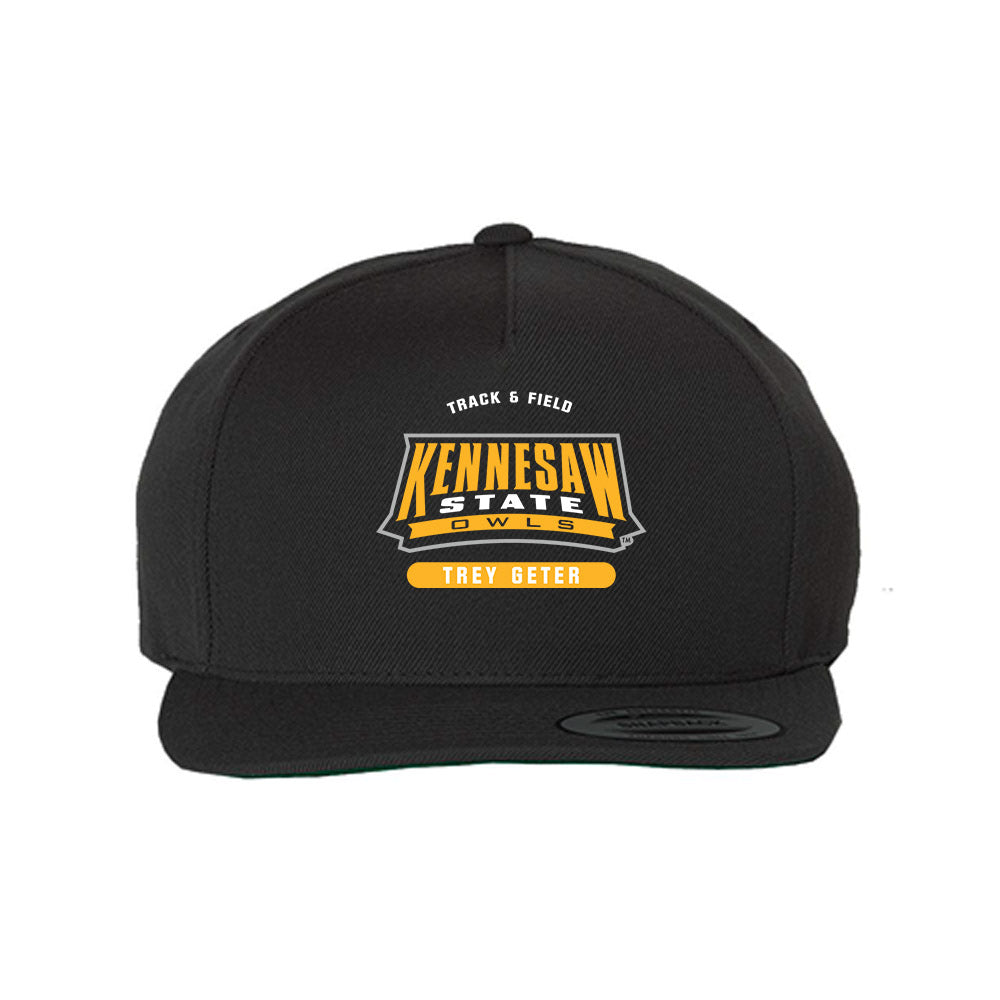 Kennesaw - NCAA Men's Track & Field : Trey Geter - Snapback Hat-0