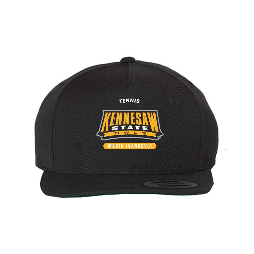Kennesaw - NCAA Women's Tennis : Maria Ivankovic - Snapback Hat-0