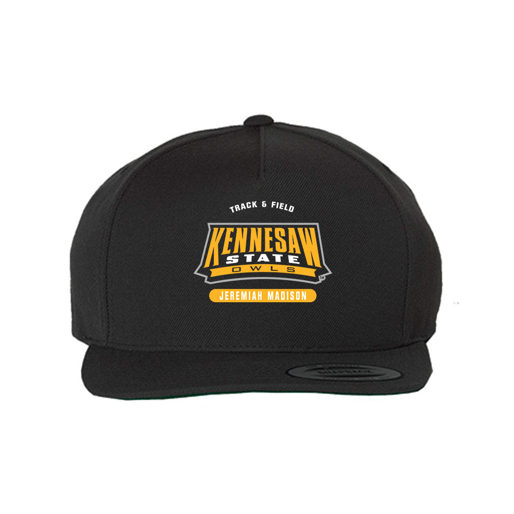 Kennesaw - NCAA Men's Track & Field : Jeremiah Madison - Snapback Hat-0
