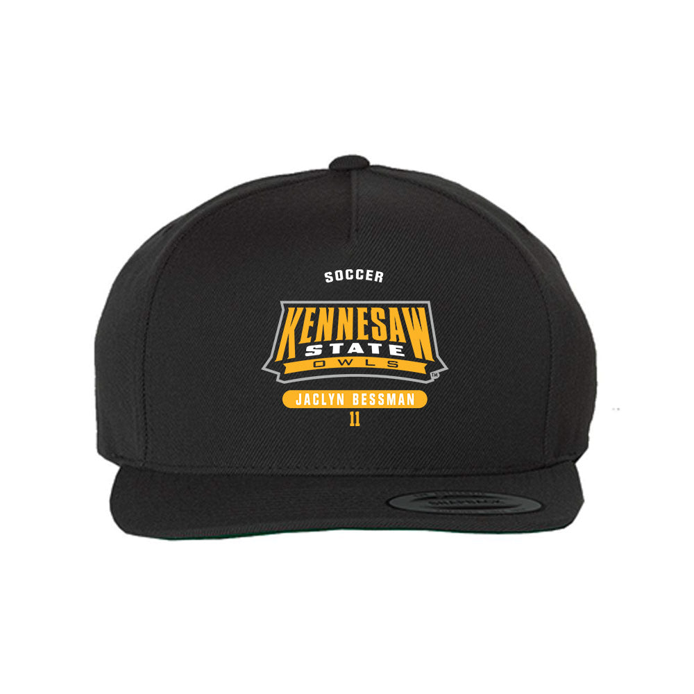 Kennesaw - NCAA Women's Soccer : Jaclyn Bessman - Snapback Hat-0