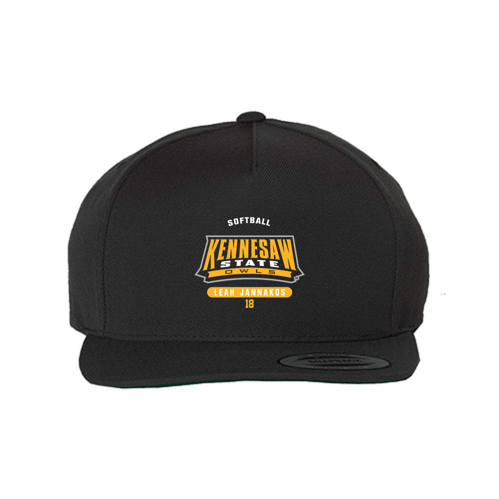 Kennesaw - NCAA Softball : Leah Jannakos - Snapback Hat