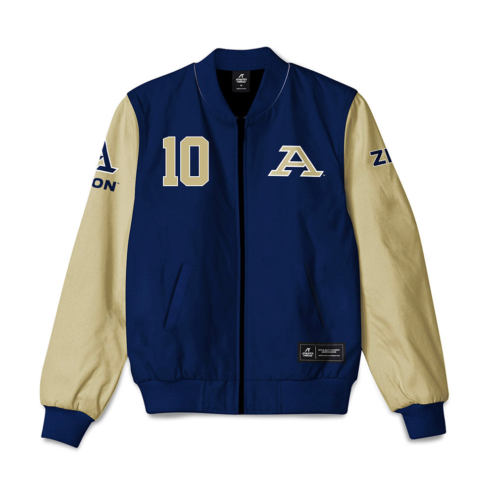 Akron - NCAA Women's Soccer : Reece Paget - Bomber Jacket-0