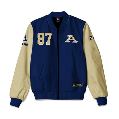 Akron - NCAA Football : Gentz Hilburn - Bomber Jacket-0