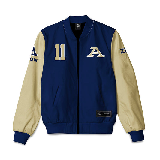 Akron - NCAA Men's Soccer : Noa Testa - Bomber Jacket-0