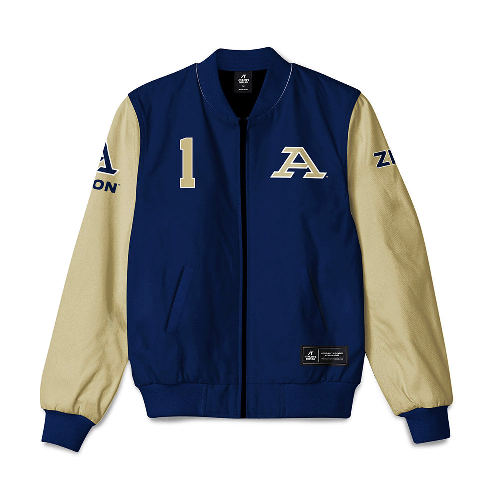 Akron - NCAA Football : Bennett Adler - Bomber Jacket