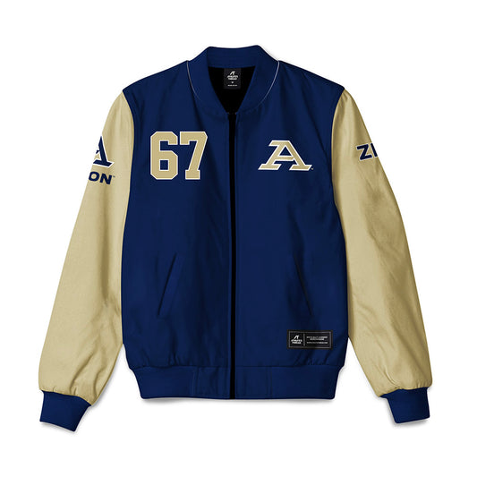 Akron - NCAA Football : Elzea Rollins - Bomber Jacket-0