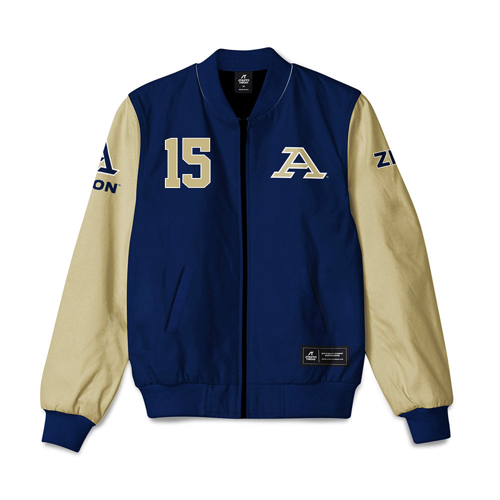 Akron - NCAA Women's Volleyball : Vanessa Washington - Bomber Jacket-0