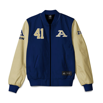 Akron - NCAA Women's Lacrosse : Sarah Baumer - Bomber Jacket-0