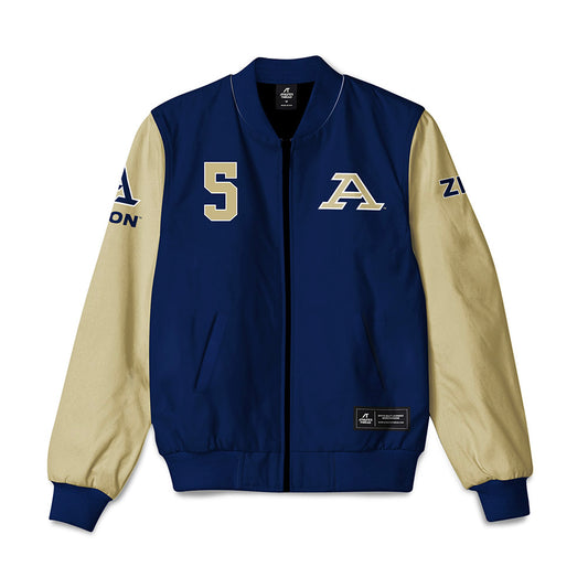 Akron - NCAA Football : Ronald Hull - Bomber Jacket-0