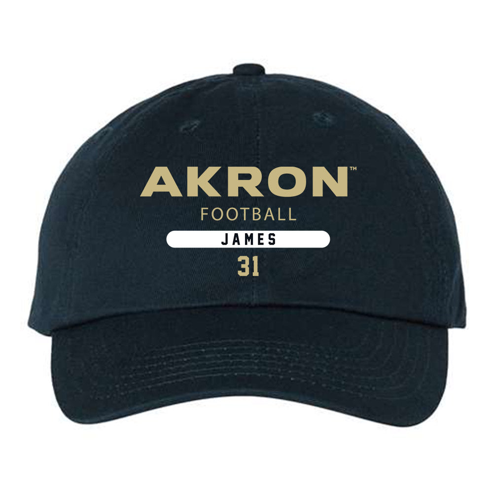 Akron - NCAA Football : Gavin James - Dad Hat-0