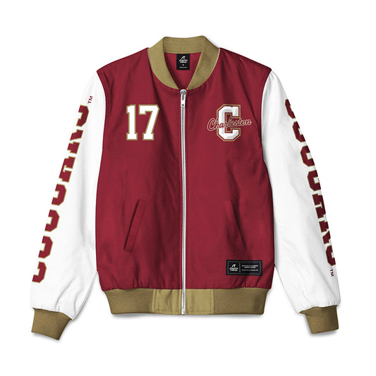 Charleston - NCAA Women's Soccer : Kassy Uzelman - Bomber Jacket-0