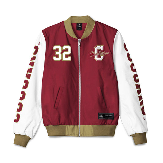 Charleston - NCAA Women's Soccer : Caitlyn Toubia - Bomber Jacket-0