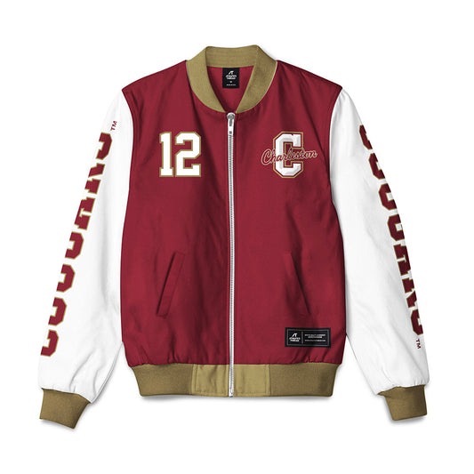 Charleston - NCAA Women's Volleyball : Caroline Noonan - Bomber Jacket-0