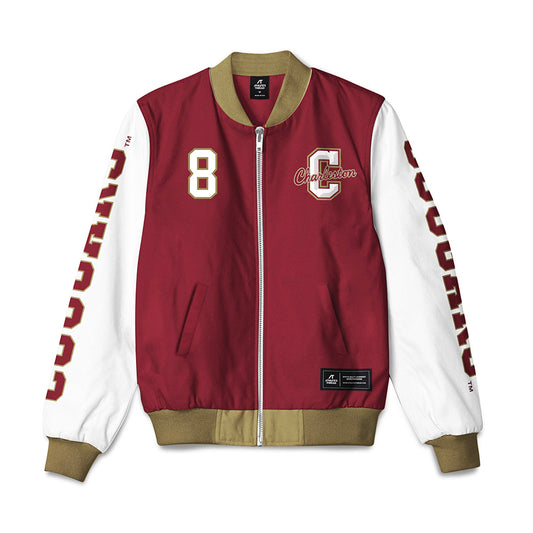 Charleston - NCAA Beach Volleyball : Jordan Patrick - Bomber Jacket-0