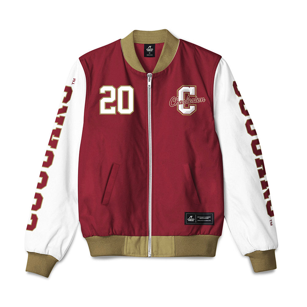 Charleston - NCAA Women's Soccer : Ellie Stewart - Bomber Jacket-0
