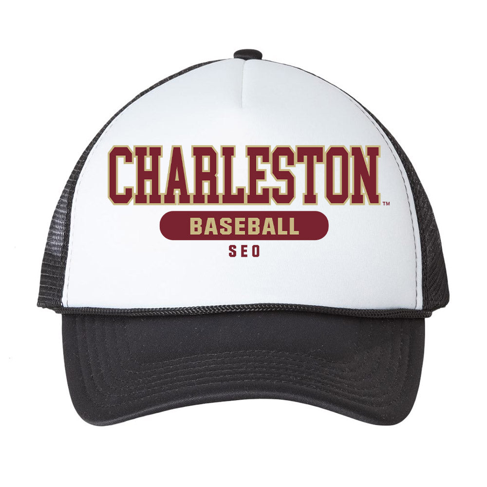 Charleston - NCAA Baseball : Brian Seo - Trucker Hat-0