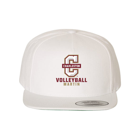 Charleston - NCAA Women's Volleyball : Jumana Martin - Snapback Hat-0
