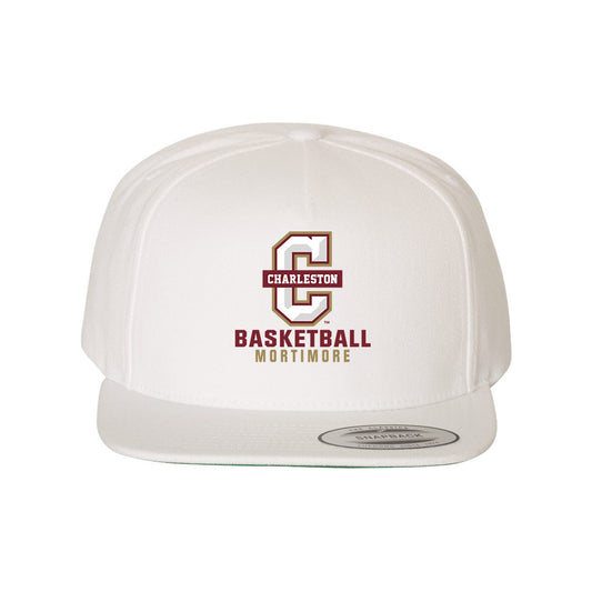 Charleston - NCAA Men's Basketball : Will Mortimore - Snapback Hat-0