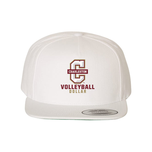 Charleston - NCAA Women's Volleyball : Deanna Dollar - Snapback Hat-0