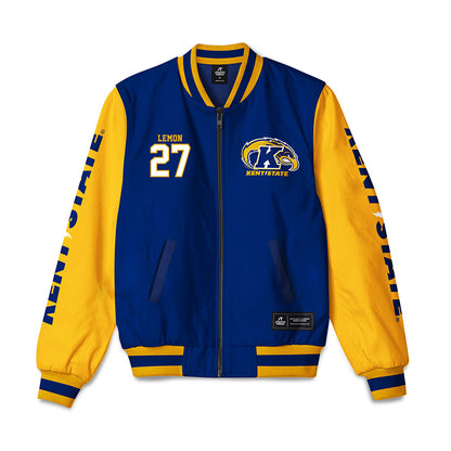 Kent State - NCAA Football : Lennox Lemon - Bomber Jacket-0