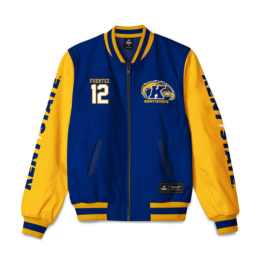 Kent State - NCAA Women's Gymnastics : Dani Chanelle Fuertez - Bomber Jacket