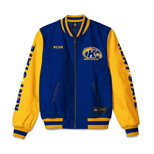 Kent State - NCAA Men's Track & Field : Jayden Wilson - Bomber Jacket-0