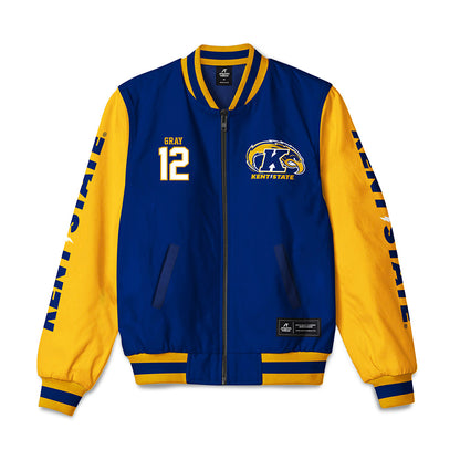 Kent State - NCAA Women's Basketball : Dionna Gray - Bomber Jacket-0