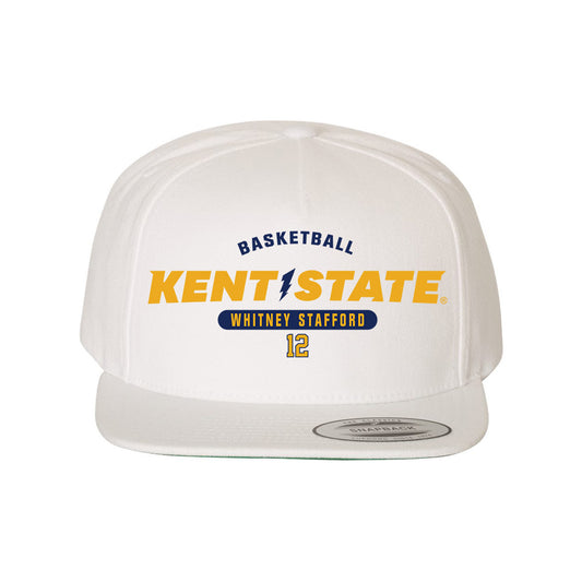 Kent State - NCAA Women's Basketball : Whitney Stafford - Snapback Hat-0